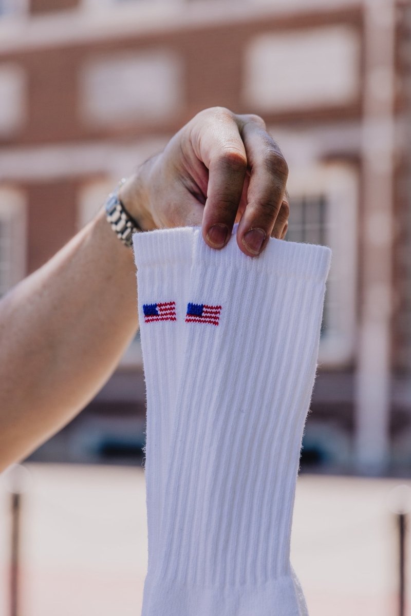 The Flag Crew (2 - Pack) Socks by American Trench – Don't Panic Shoes