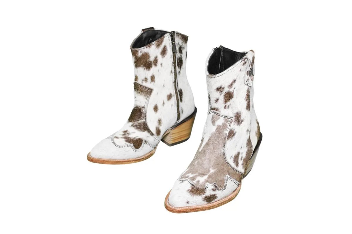 The Jolene Boots - Short Shaft High Heel - Size 7 by Stiefeld Boots – Don't Panic Shoes