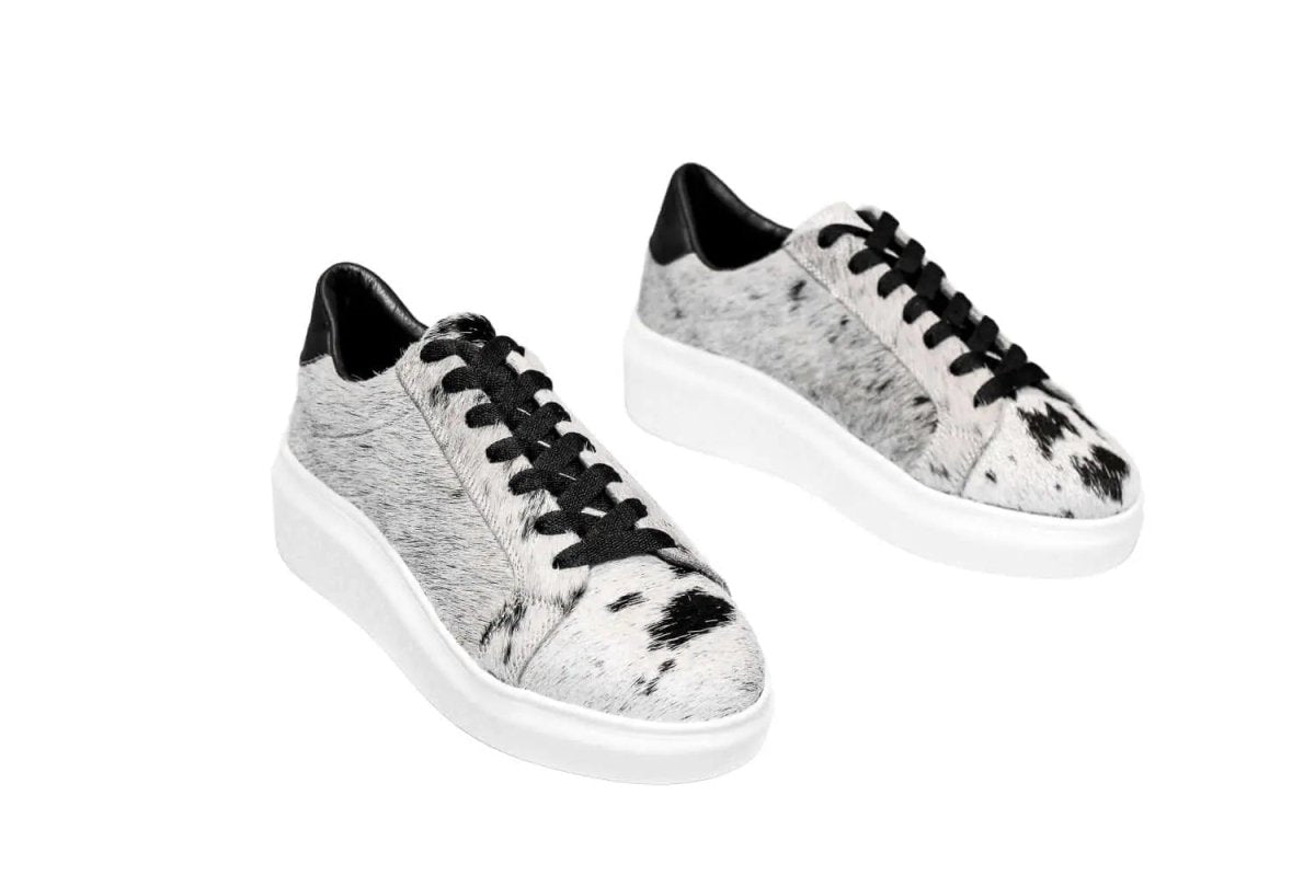The Julia Cowhide Sneakers - Size 6.5 by Stiefeld Boots – Don't Panic Shoes