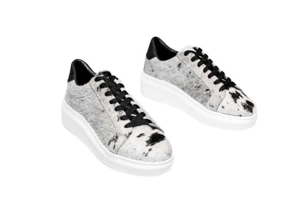 The Julia Cowhide Sneakers - Size 6.5 by Stiefeld Boots – Don't Panic Shoes