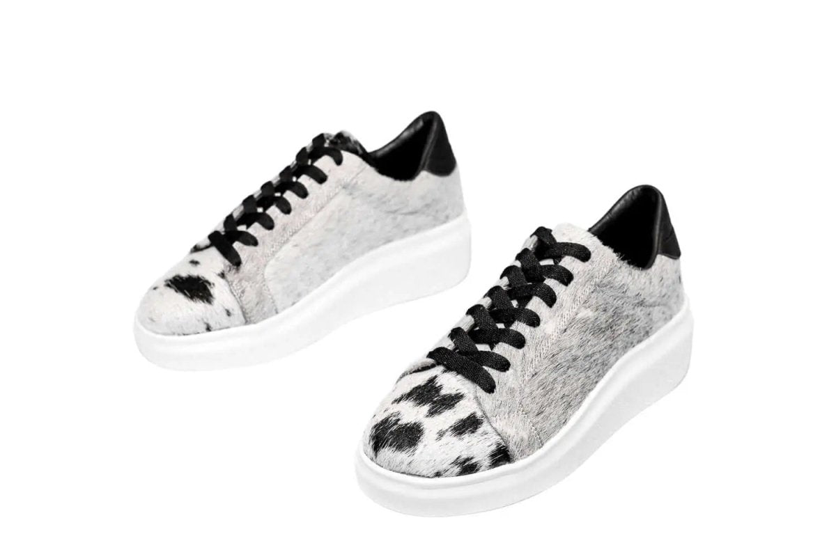 The Julia Cowhide Sneakers - Size 6.5 by Stiefeld Boots – Don't Panic Shoes