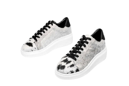The Julia Cowhide Sneakers - Size 6.5 by Stiefeld Boots – Don't Panic Shoes
