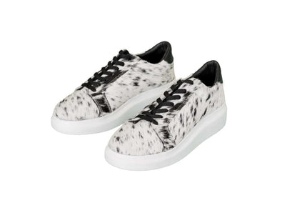 The Julia Cowhide Sneakers - Size 9.5 by Stiefeld Boots – Don't Panic Shoes
