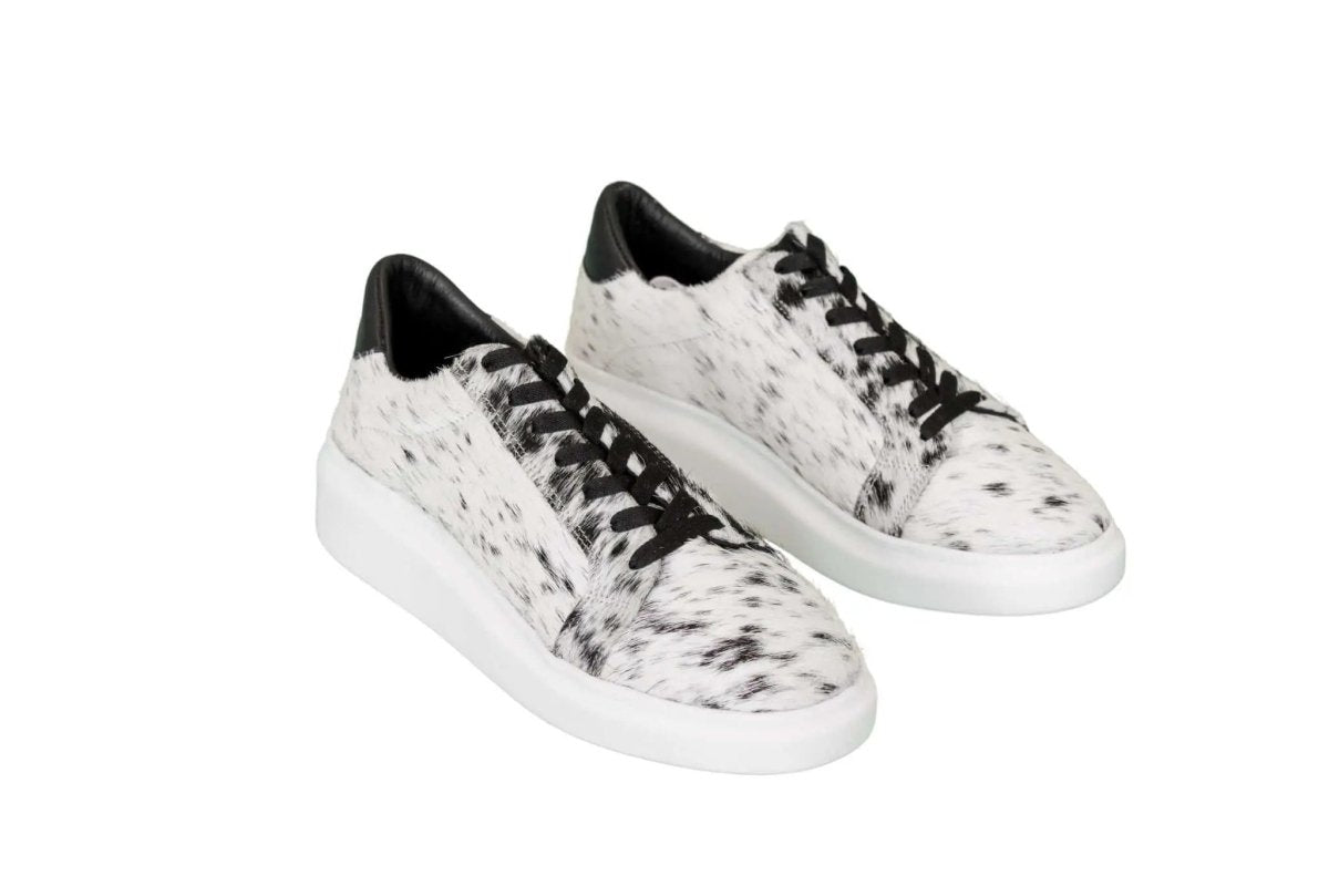 The Julia Cowhide Sneakers - Size 9.5 by Stiefeld Boots – Don't Panic Shoes