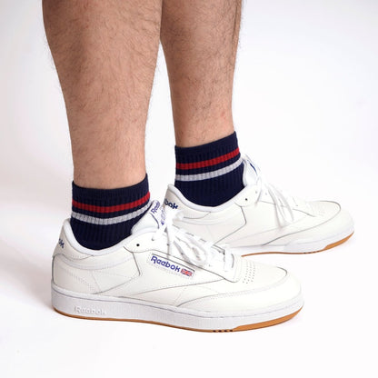 The Kennedy Quarter Crew Socks by American Trench – Don't Panic Shoes