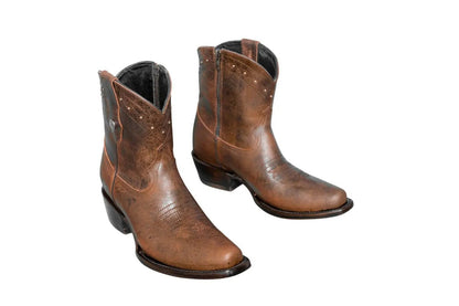 The Loretta Brown Leather Boots by Stiefeld Boots – Don't Panic Shoes