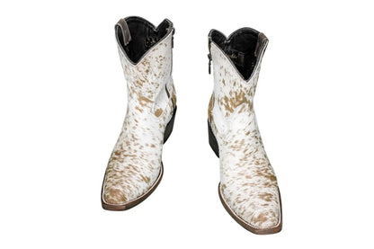 The Loretta Cowhide Boots - Size 10.5 Us by Stiefeld Boots – Don't Panic Shoes
