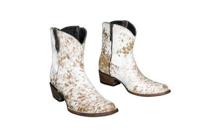 The Loretta Cowhide Boots - Size 10.5 Us by Stiefeld Boots – Don't Panic Shoes
