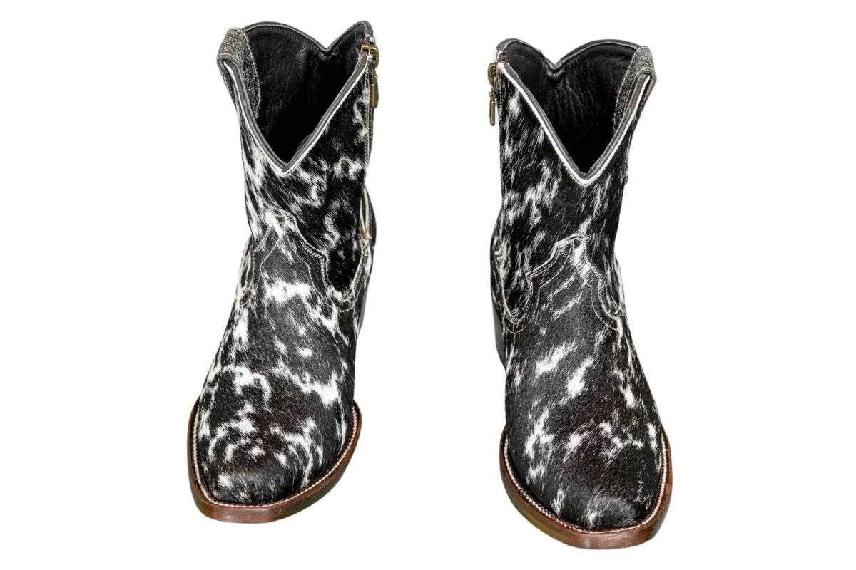 The Loretta Cowhide Boots - Size 5.5 Us by Stiefeld Boots – Don't Panic Shoes
