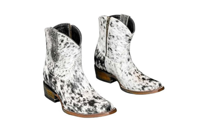 The Loretta Cowhide Boots - Size 6 Us by Stiefeld Boots – Don't Panic Shoes