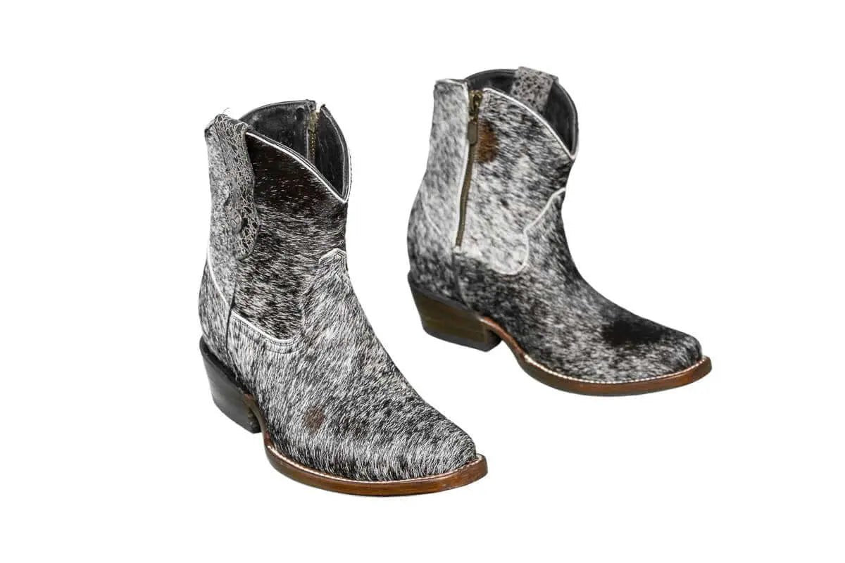 The Loretta Cowhide Boots - Size 6 Us by Stiefeld Boots – Don't Panic Shoes