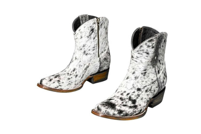 The Loretta Cowhide Boots - Size 6 Us by Stiefeld Boots – Don't Panic Shoes