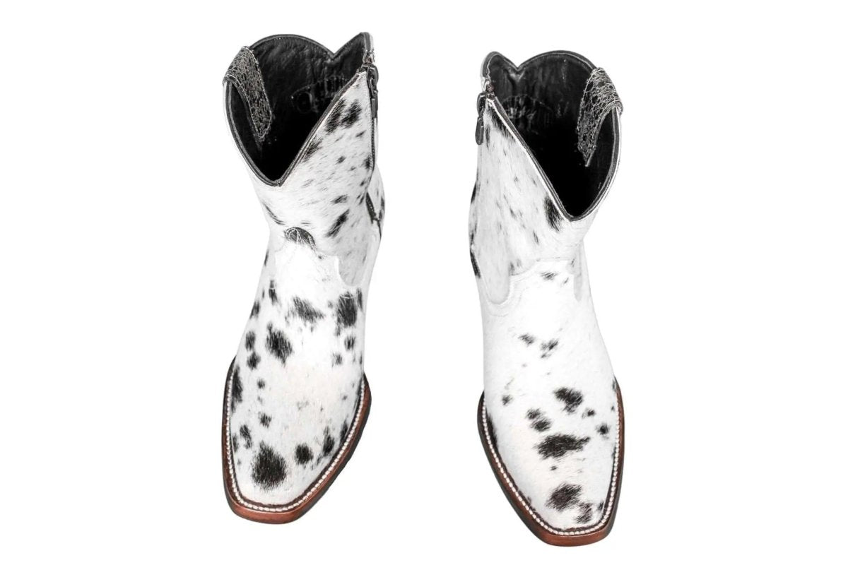 The Loretta Cowhide Boots - Size 6.5 Us by Stiefeld Boots – Don't Panic Shoes
