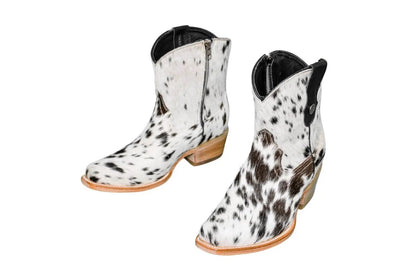 The Loretta Cowhide Boots - Size 7 Us by Stiefeld Boots – Don't Panic Shoes