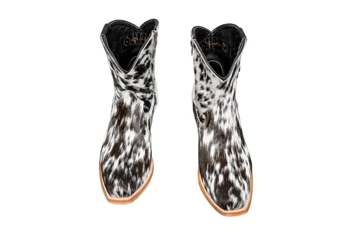 The Loretta Cowhide Boots - Size 7.5 Us by Stiefeld Boots – Don't Panic Shoes