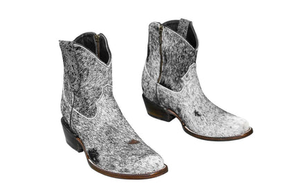 The Loretta Cowhide Boots - Size 7.5 Us by Stiefeld Boots – Don't Panic Shoes