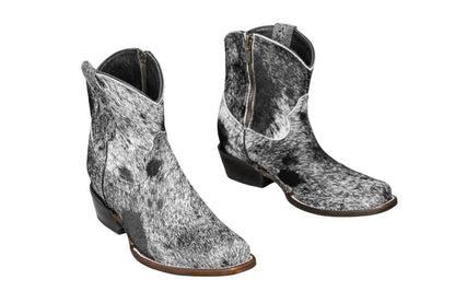 The Loretta Cowhide Boots - Size 7.5 Us by Stiefeld Boots – Don't Panic Shoes