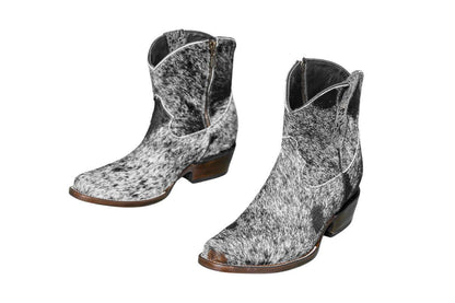 The Loretta Cowhide Boots - Size 7.5 Us by Stiefeld Boots – Don't Panic Shoes