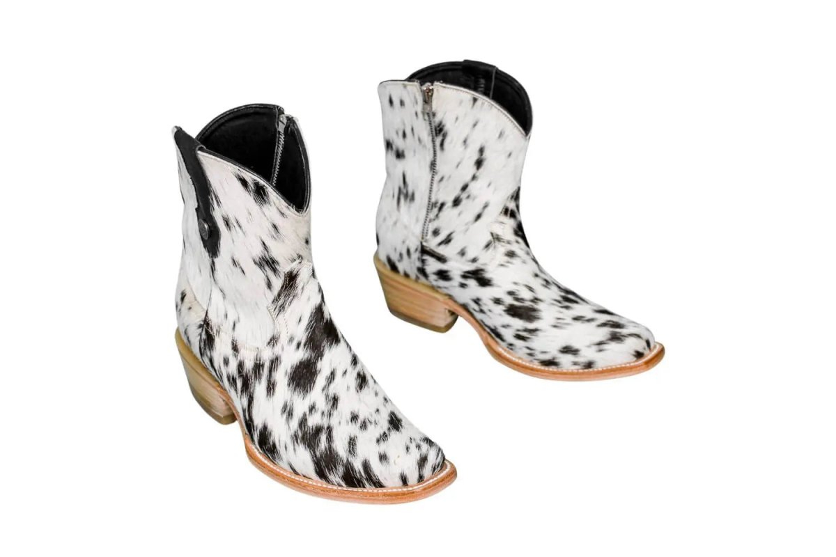 The Loretta Cowhide Boots - Size 8 Us by Stiefeld Boots – Don't Panic Shoes