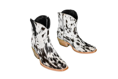 The Loretta Cowhide Boots - Size 8 Us by Stiefeld Boots – Don't Panic Shoes