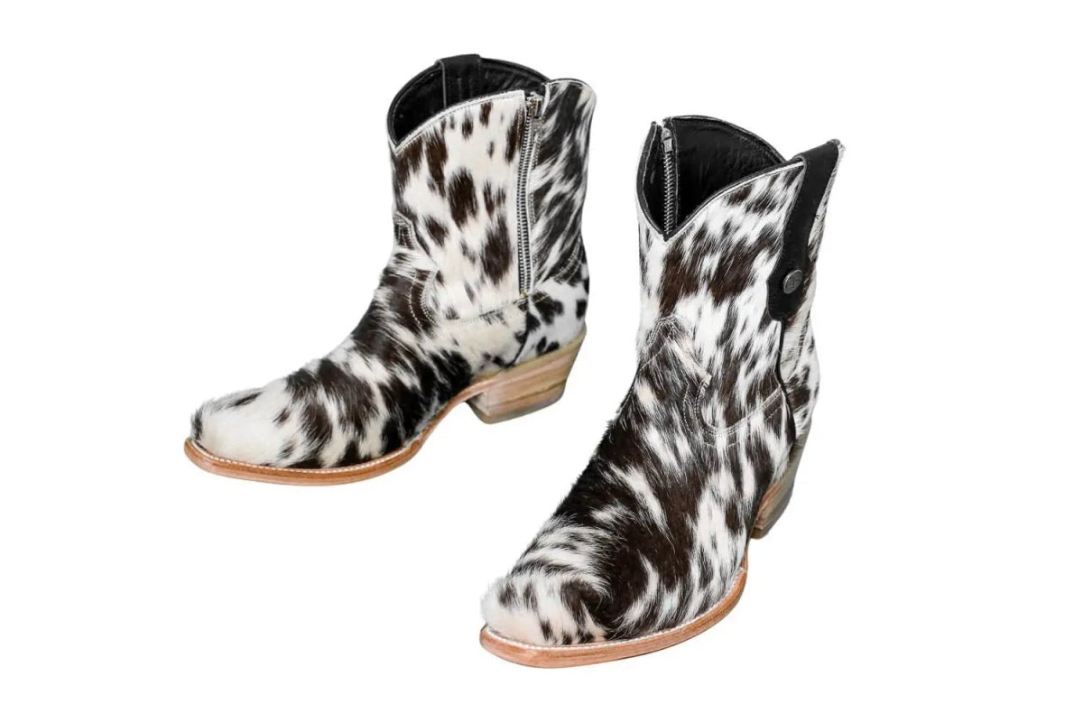 The Loretta Cowhide Boots - Size 8.5 Us by Stiefeld Boots – Don't Panic Shoes