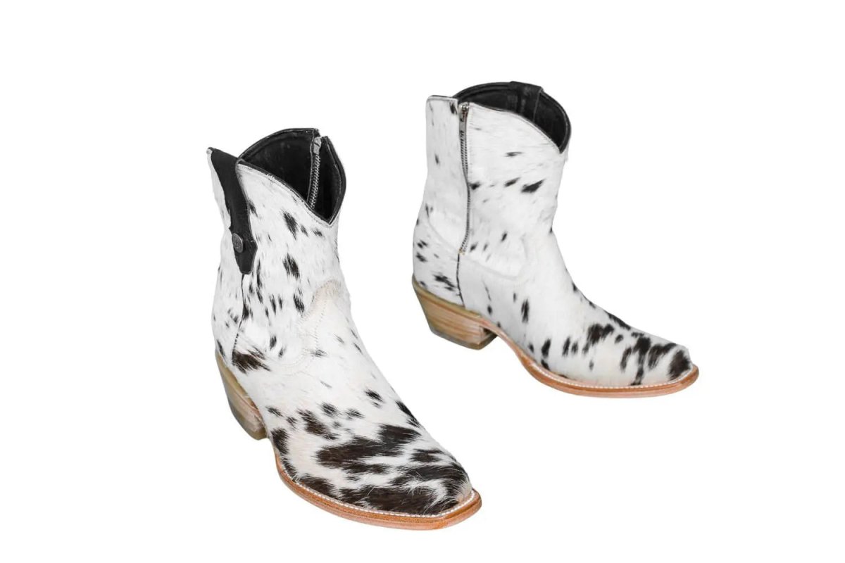 The Loretta Cowhide Boots - Size 8.5 Us by Stiefeld Boots – Don't Panic Shoes
