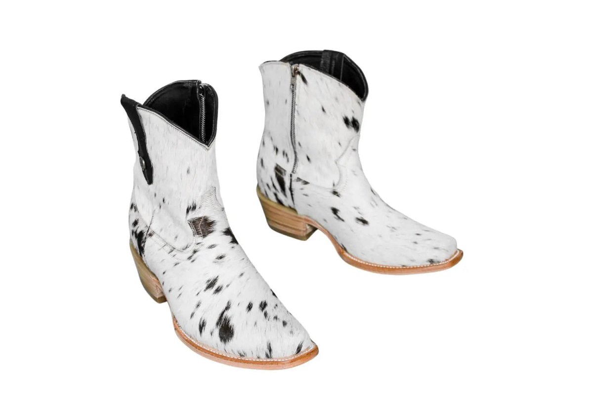 The Loretta Cowhide Boots - Size 9 Us by Stiefeld Boots – Don't Panic Shoes