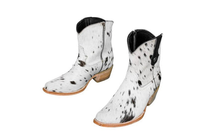 The Loretta Cowhide Boots - Size 9 Us by Stiefeld Boots – Don't Panic Shoes