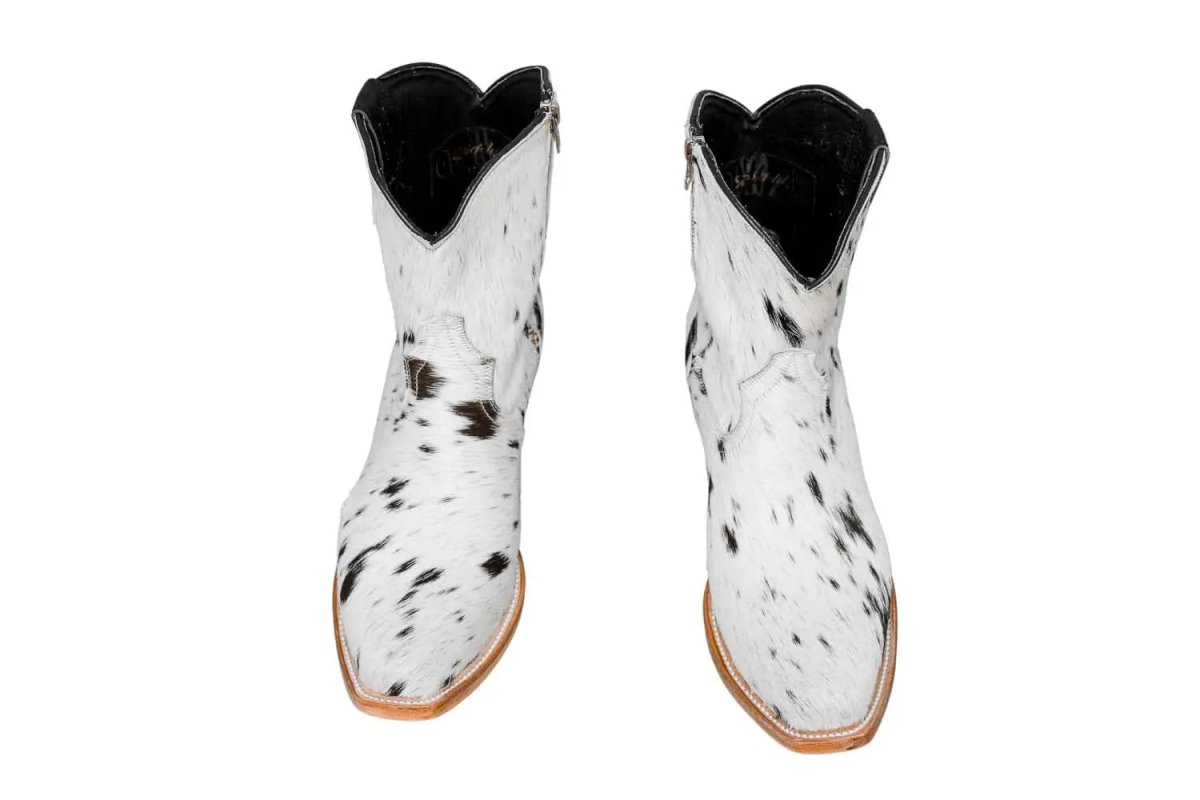 The Loretta Cowhide Boots - Size 9 Us by Stiefeld Boots – Don't Panic Shoes