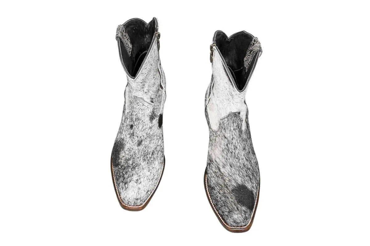 The Loretta Cowhide Boots - Size 9.5 Us by Stiefeld Boots – Don't Panic Shoes