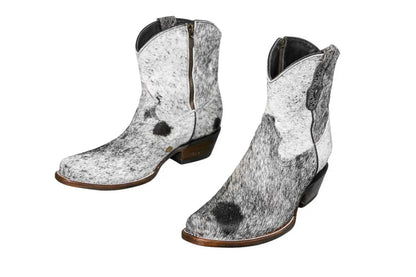 The Loretta Cowhide Boots - Size 9.5 Us by Stiefeld Boots – Don't Panic Shoes