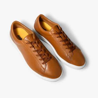 The Low - Top Honey Sneaker Casual Everyday Footwear Men's Dress Shoes by Amberjack – Don't Panic Shoes