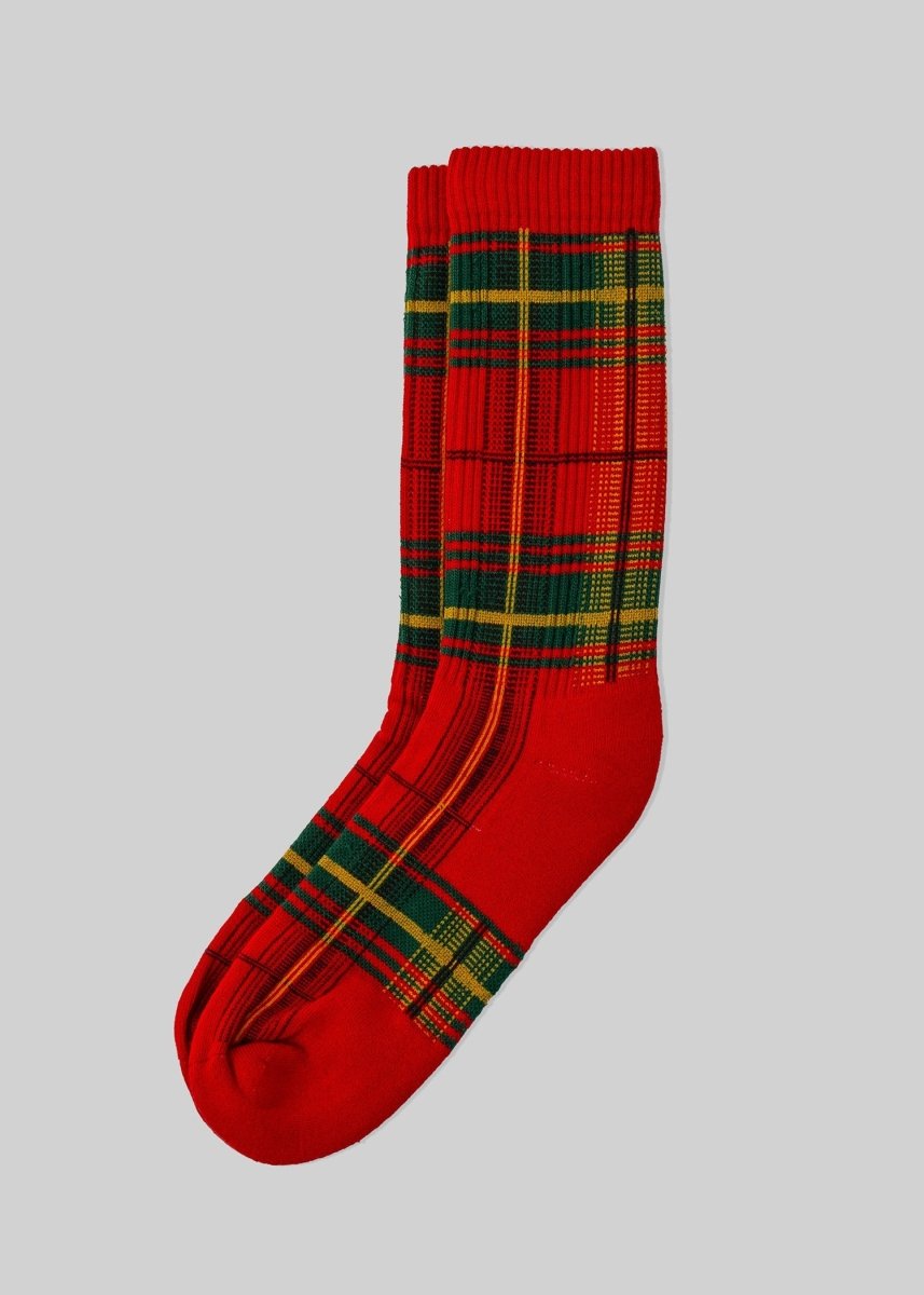 The Mccallister Plaid Sock Socks by American Trench – Don't Panic Shoes