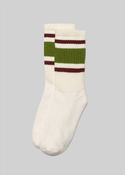 The Retro Stripe Socks by American Trench – Don't Panic Shoes