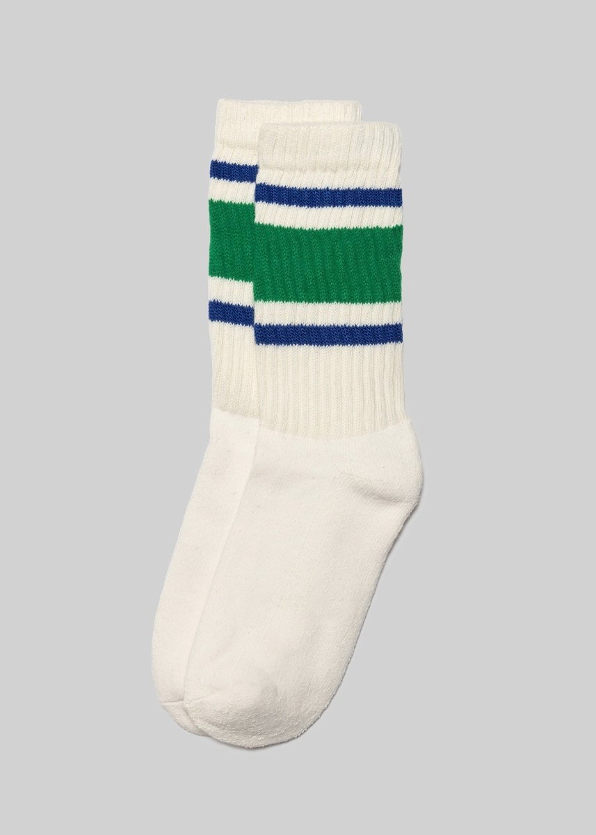 The Retro Stripe Socks by American Trench – Don't Panic Shoes
