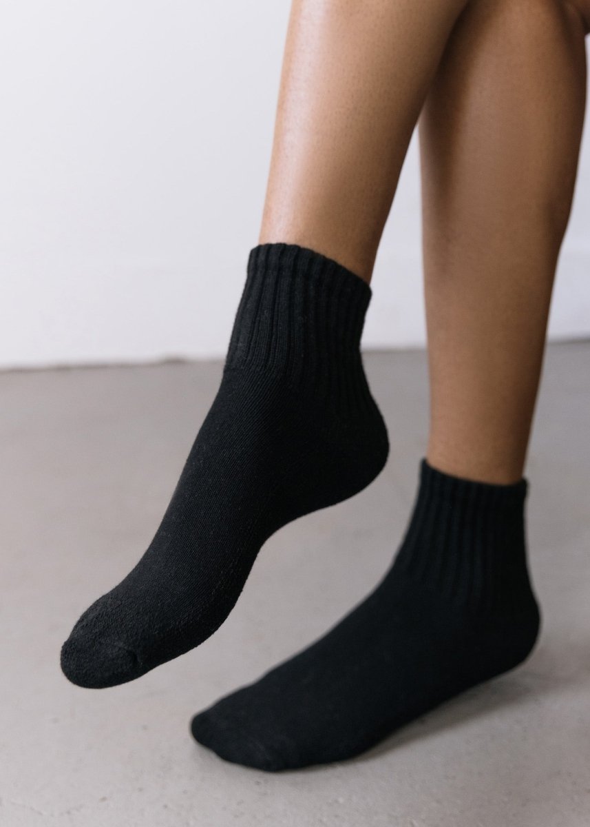 The Solids Quarter Crew Socks by American Trench – Don't Panic Shoes