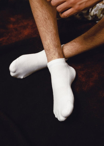 The Statement Ankle Egyptian Mako Cotton Luxury Sock Socks by American Trench – Don't Panic Shoes