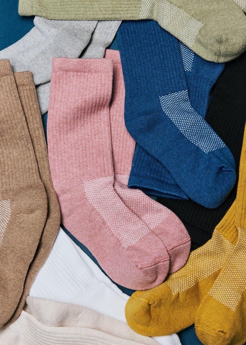 The Statement Crew Socks by American Trench – Don't Panic Shoes