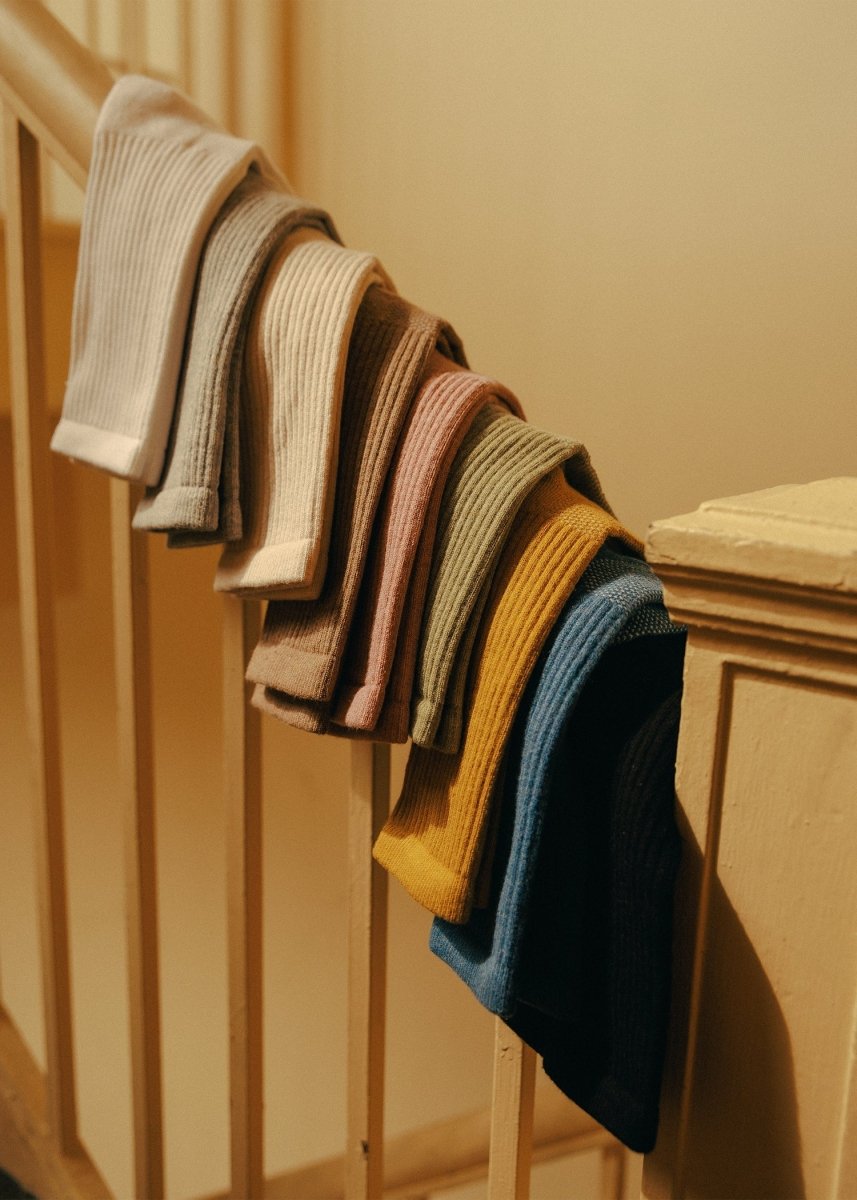 The Statement Crew Socks by American Trench – Don't Panic Shoes