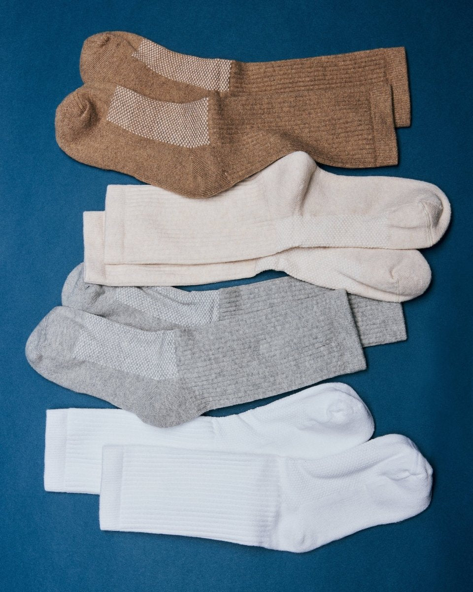 The Statement Crew Socks by American Trench – Don't Panic Shoes