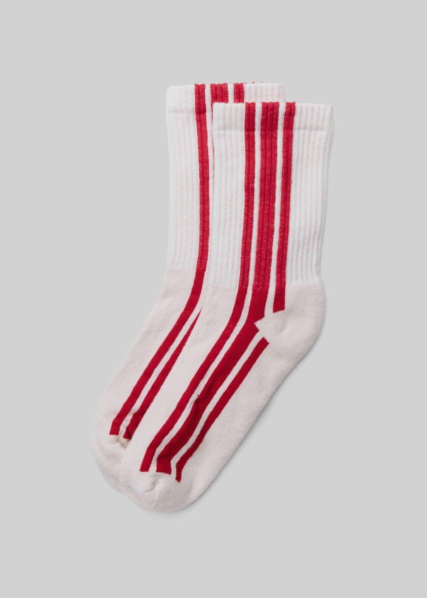 The Vertical Stripe Socks by American Trench – Don't Panic Shoes