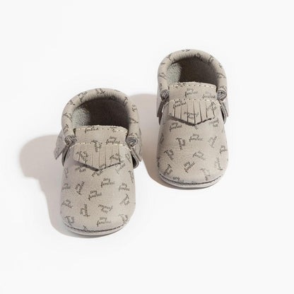 Tiny Feminist Moccasin Baby Shoe Moccasin by Freshly Picked – Don't Panic Shoes