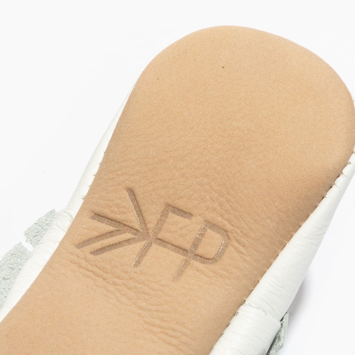 Toasted Bright White Moccasin Baby Shoe Moccasin by Freshly Picked – Don't Panic Shoes