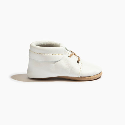 Toasted Bright White Oxford Baby Shoe Oxford by Freshly Picked – Don't Panic Shoes
