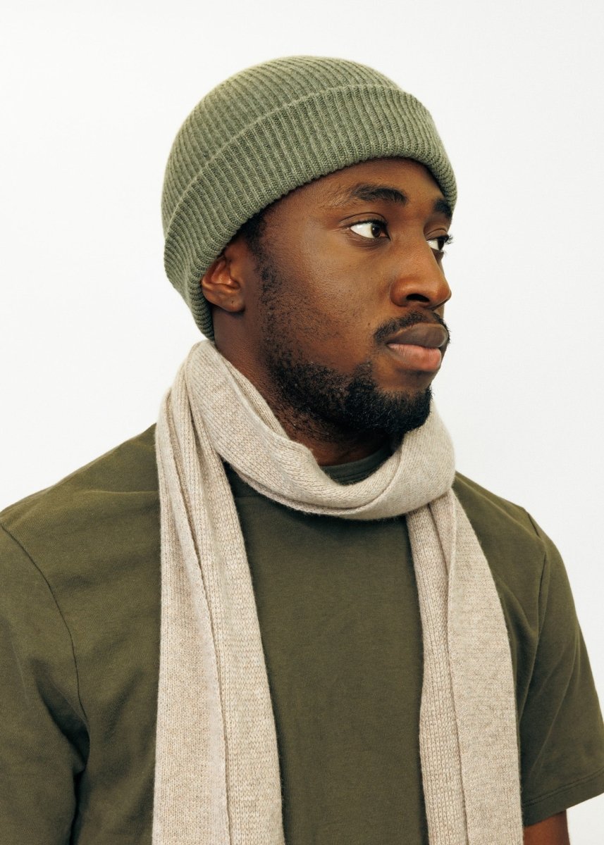 Todd And Duncan Double Knit Cashmere Beanie Scottish Accessories by American Trench – Don't Panic Shoes