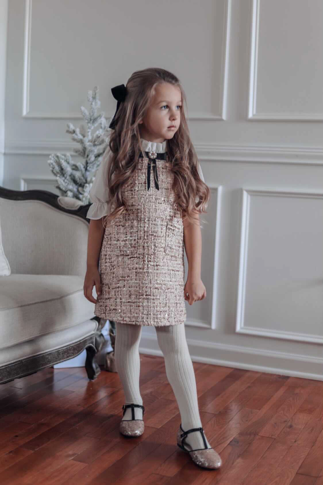 Zelda Sequin Shoes Kids Patent Leather Made In Italy