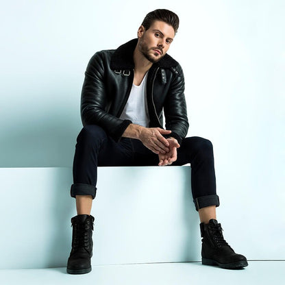 Tom Leather Ankle Length Boots Boots by Libertyzeno – Don't Panic Shoes