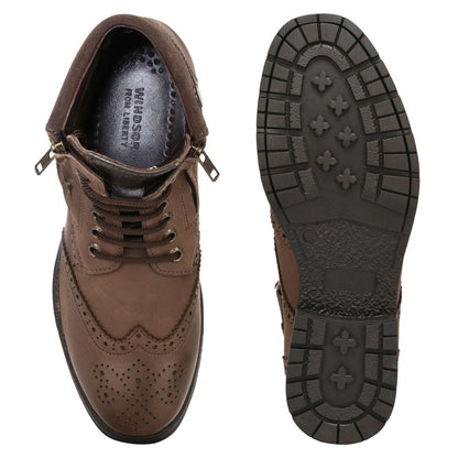 Tom Leather Ankle Length Boots Boots by Libertyzeno – Don't Panic Shoes