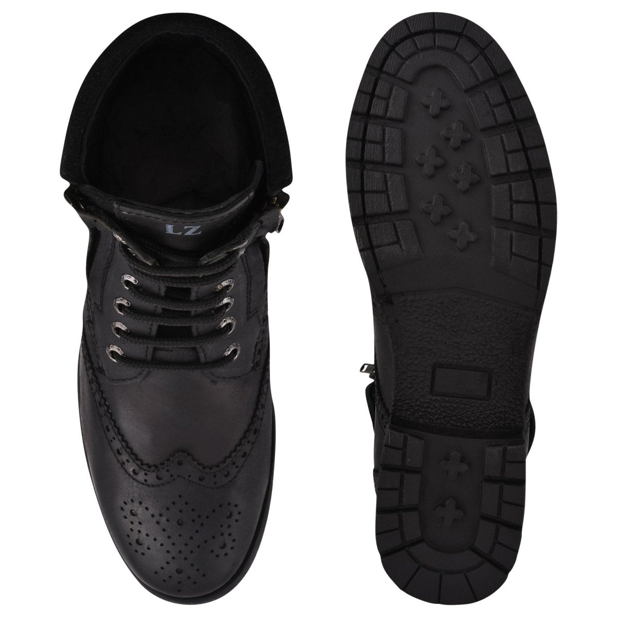 Tom Leather Ankle Length Boots Boots by Libertyzeno – Don't Panic Shoes