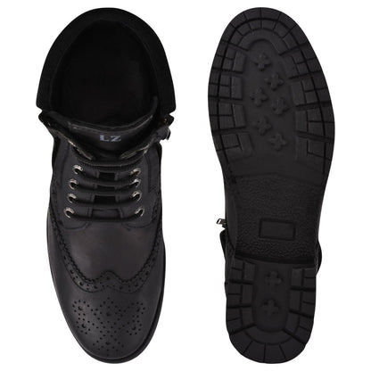 Tom Leather Ankle Length Boots Boots by Libertyzeno – Don't Panic Shoes